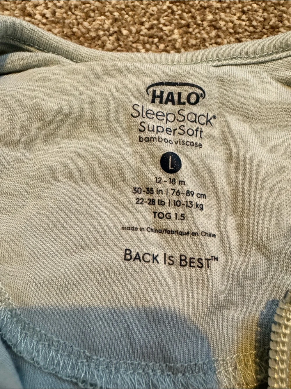 HALO SleepSack SuperSoft Bamboo Viscose